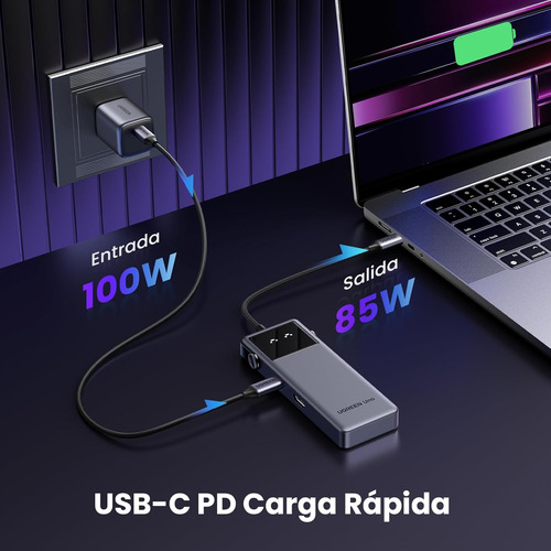 Ugreen Uno Robot 6 En 1 Usb C Hub 4k 60hz