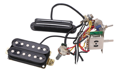 Arnés De Cableado Para Accesorios De Guitarra, Doble Riel, B