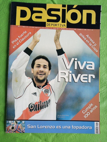 Pasion Deportiva 40 22/05/2001 Viva River Banfield Campeon