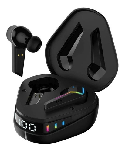 Audífonos Bluetooth Con Space Audio Aliencraft Stark Color Negro