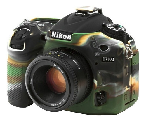 Funda Protectora Para Cámara Fotográfica Nikon D7100 / D7200 Color Camo