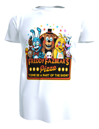 Polera Infantil Fnaf Five Nights At Freddys Videogame