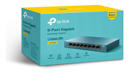 Switch Tp Link 8 Puertos Ls-108g Gigabit