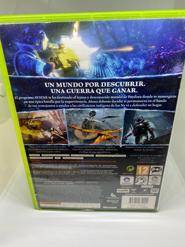 Jogo Avatar: The Game Xbox 360 Ação E Exploração