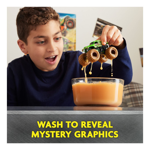 Camiones Toy Monster Jam Mystery Mudders, Paquete De 2 Unida