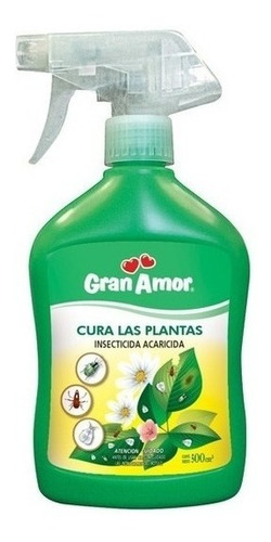 Gran Amor Insecticida Cura Las Plantas 500cm3 - Agrolact