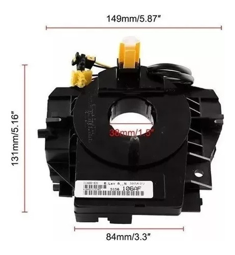 Cinta Espiral Jeep Wrangler 2007 2008