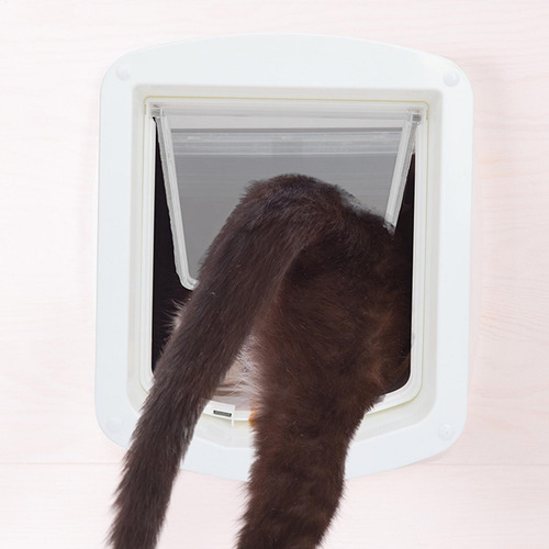 Puerta Exterior Para Gatos Puerta Para Gatos Con Ventana Pue