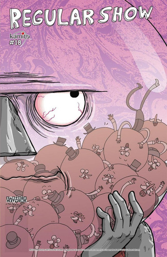 Regular Show 18b, De J. G. Quintel, Collin Kelly, Jackson Lanzing, Nick Sumida., Vol. 1. Editorial Kamite, Tapa Pasta Blanda, Edición 1 En Inglés, 2018
