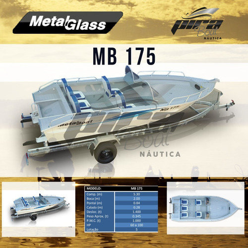 Imagem 1 de 3 de Lancha Mb 175 Ñ Levefort Mogi Mirim Pantanaltica Pety Brazil