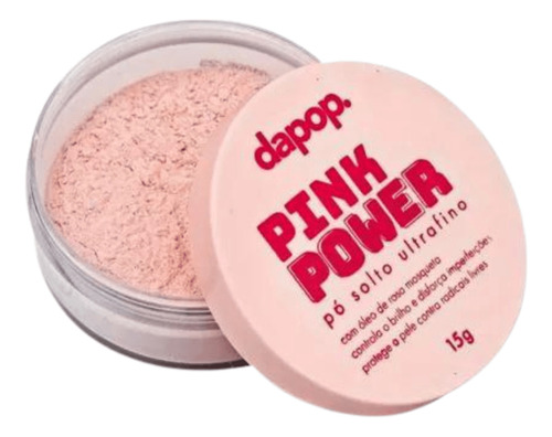 Po Solto Ultrafino Rosa Mosqueta Pink Power - Dapop Rosa-claro