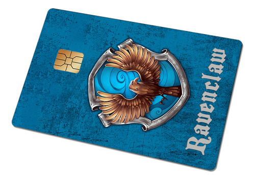 Sticker Para Tarjeta Credito/debito Harry Potter Ravenclaw