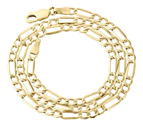 Collar 16'' En Oro Amarillo De 10k 4mm Jewelry For Less De