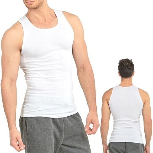 Imagen 5 de 5 de Camiseta Esqueleto Blanco Manga Sisa Acanalada