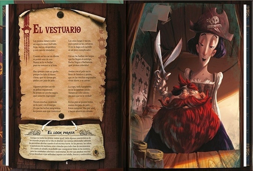 El Gran Libro De Los Piratas. Valeria Dávila. Novedad Ed. Az