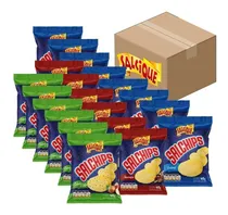 Comprar Kit Salcique Salgadinhos Batata Ondulada Mista 40g C\u002F20