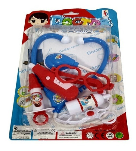 Imagen 2 de 5 de Juego De Doctor Set 6 Piezas Juguete Kit Económico