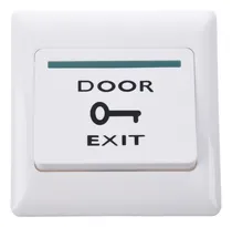 Comprar Pulsador De Salida Requerida Para Control De Accesos Color Blanco