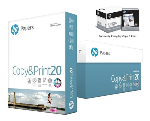 Imagen 2 de 2 de Bultos De Papel Tamaño Carta Marca Hp (10 Resmas)