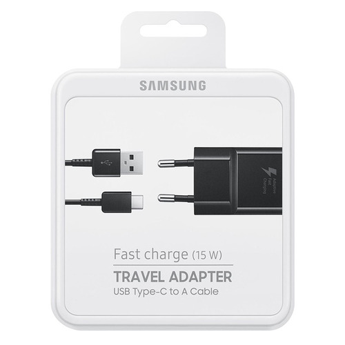 Carregador De Parede Usb-c Ultra Rapido Preto 15 W Samsung