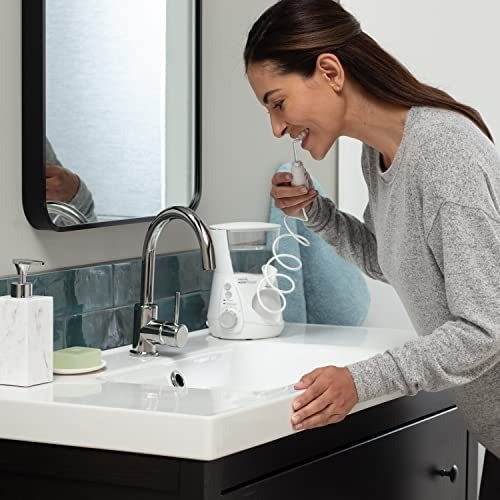 Irrigador Dental De Agua De Rendimiento C/ 10 Ajustes-blanco