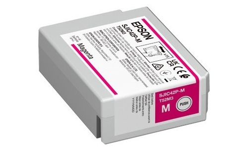 Cartucho De Tinta Epson Sjic41p-m Magenta Original