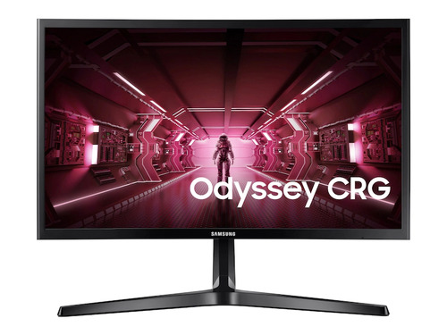 Monitor Samsung Odyssey Crg5 24'' Curvo Color Negro