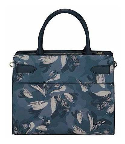 Bolsa Mediana Nueva Original Samsonite Pro/ Print Blue