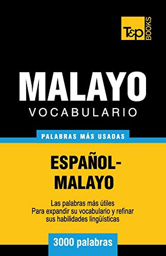 Vocabulario Espanol-malayo - 3000 Palabras Mas Usadas