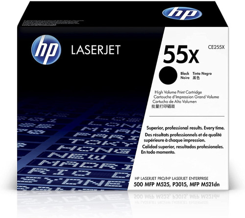 Toner Hp Ce255x Lj P3015 M525 M521 12500 Copias