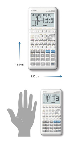 Imagen 6 de 8 de Calculadora Graficadora Casio Fx-9860giii C/usb Blanca