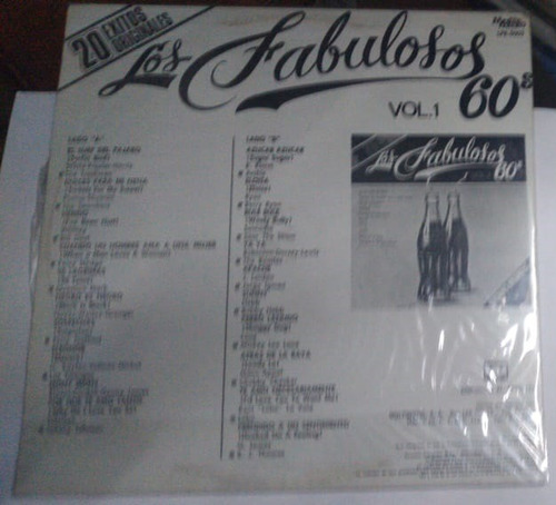 Los Fabulosos 60´s Vol.1 Varios Artistas Lp (Usado)