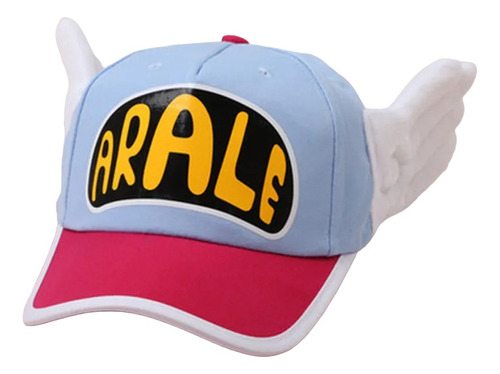 Gorra Arale Cosplay Dr. Slump Rosa/azul 