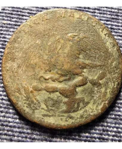 Moneda 1/4 Real, Cuarto De Real 1835. (Usado)