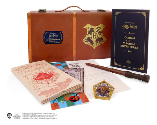 Baúl Harry Potter Hogwarts, De Jk Rowling. Vol. 1. Editorial Running Press, Tapa blanda en Inglés, 2021