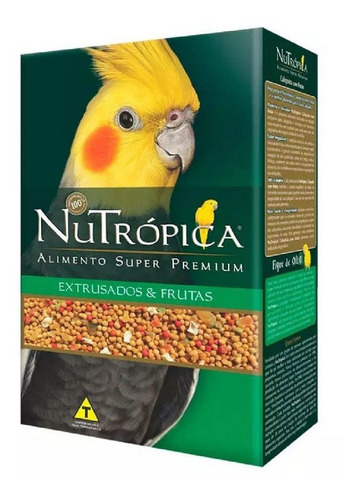 Ração Nutrópica Para Calopsita Sabor Frutas 300gr