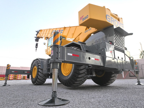 Grua Certificada Marca Grove Rt980 De 80 Ton Toneladas