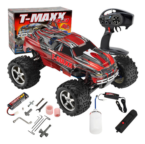 Todoterreno a control remoto Traxxas T-Maxx 3.3 1:10