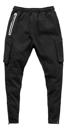 Pantalones Deportivos De Trabajo Ru, Ajustados, Elásticos, P