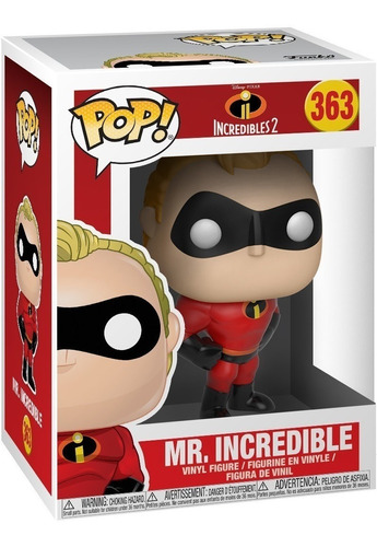 Funko Pop Mr Increible (363) Los Increibles 2 Funko Pop