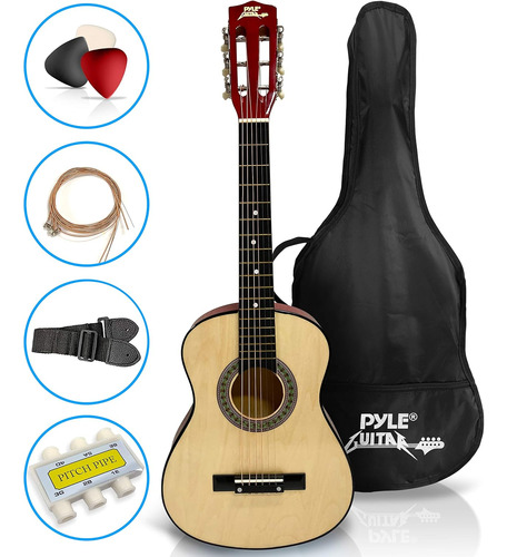 Pro Pgakt30 Guitarra Acústica De 30 Pulgadas, Para Principia