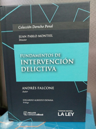 Fundamentos De Intervención Delictiva Derecho Penal Falcone