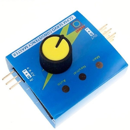 Módulo Testador De Servo Motor Esc Ccpm 3 Canais