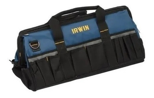 Bolsa De Ferramentas Irwin Standard De 24 Pol 1868233 Irwin Cor Preto/Azul