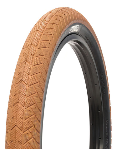 Dos Llantas R-20x2.40 110 Psi Bmx Hunter Color Café