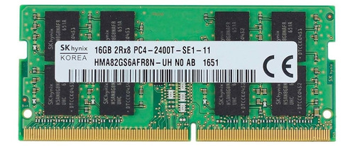 Memória Ram Color Verde  16gb 1 Sk Hynix Hma82gs6afr8n-uh