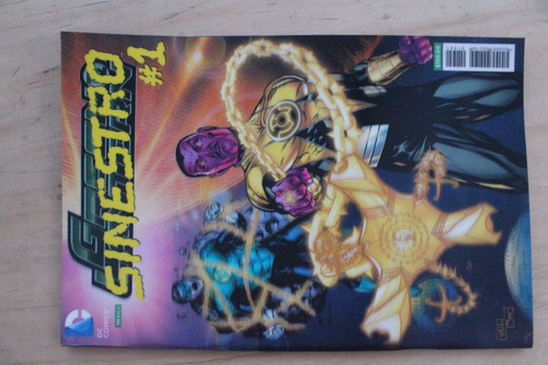 Dc Comics Portada 3d Sinestro Televisa Issue (Usado)