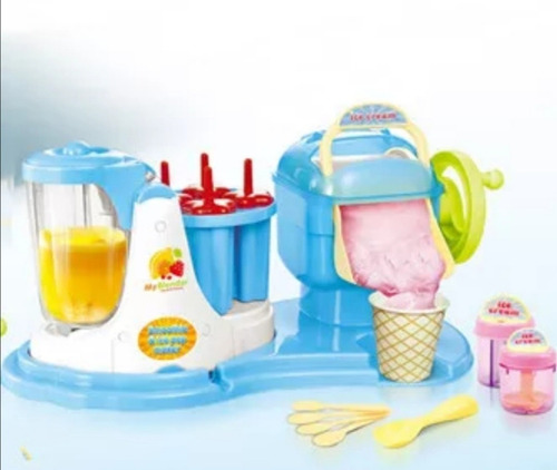 Maquina Para Hacer Helados 3en1 Ice Cream Para Niñas Y Niños