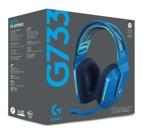 Audifonos Gamer Logitech G733 Rgb 7.1 Blue Voice 
