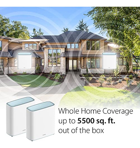 Sistema Wifi 6 En Malla D-link Eagle Pro Ai Ax3200- Pack De
